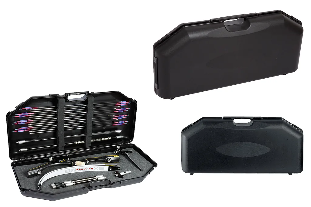 NEGRINI RECURVE CASES 4660VSEC-R - WITH WHEELS L95XH45XD18 BLACK