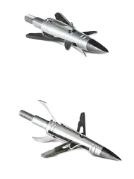NAP SPITFIRE DOUBLE CROSS 100 GR 3 BLADE  3/PK EXPANDABLE BROADHEADS