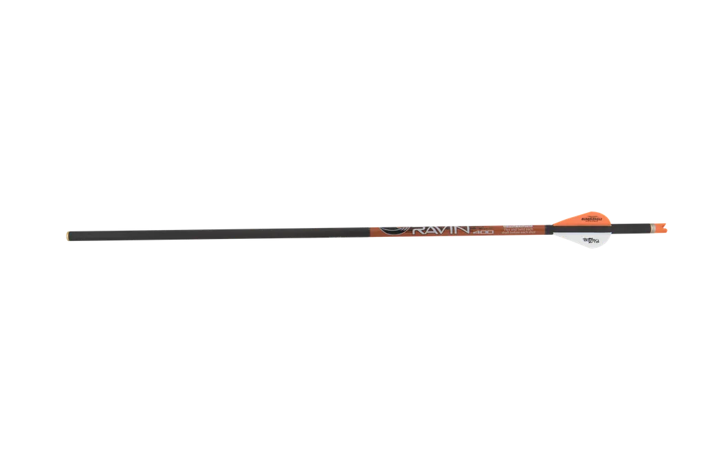 RAVIN CROSSBOW BOLTS CARBON RAVIN with ORANGE NOCKS .003 6/PACK