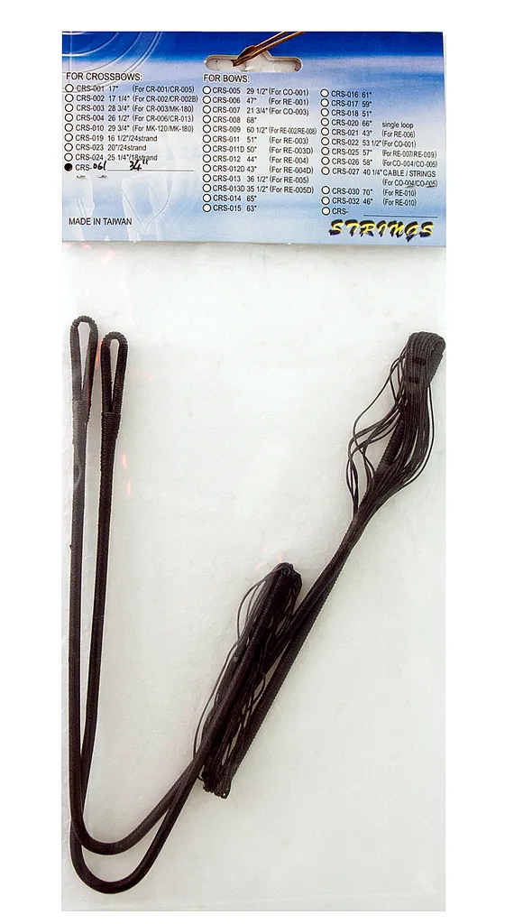 EK-POELANG CRS-061 STRINGS 34" FOR CR-043/CR-049/CR-054 CROSSBOW COMPOUND STRING