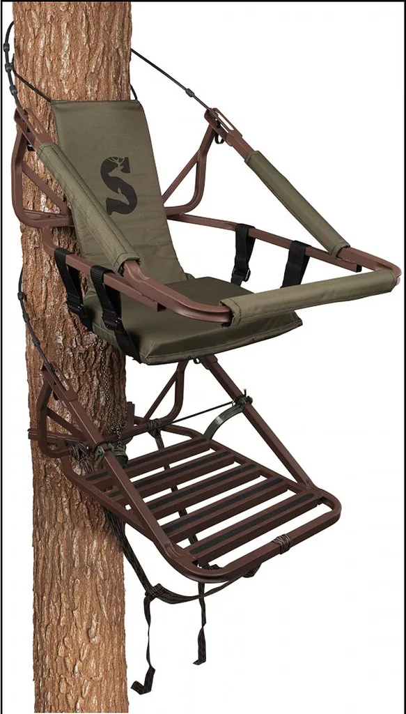SUMMIT TREESTAND CLIMBER VIPER STEEL 13.2KG CLOSED FRONT
