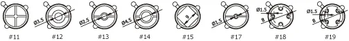 SIGHT PARTS INSERTS