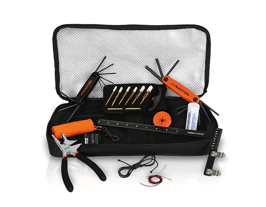 EASTON 12-PIECE ARCHERY ESSENTIALS PRO SHOP TOOL KIT 1/PK