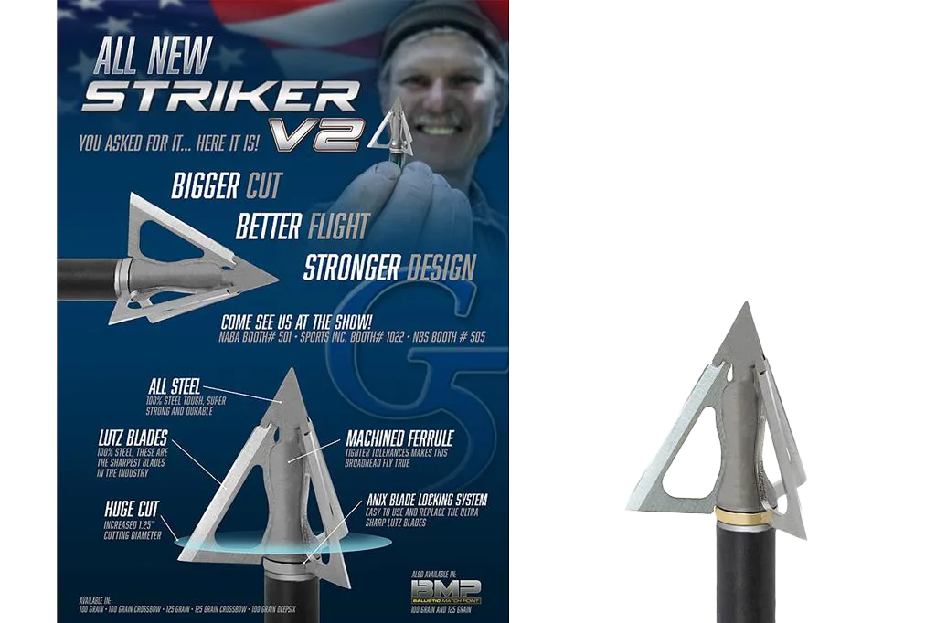 CROSSBOW BROADHEADS V2 STRIKER