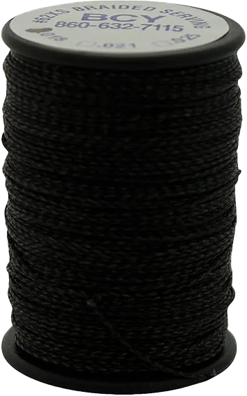 BCY BRAIDED *62XS JIG DIA .014" JIG BLACK SERVING MATERIAL