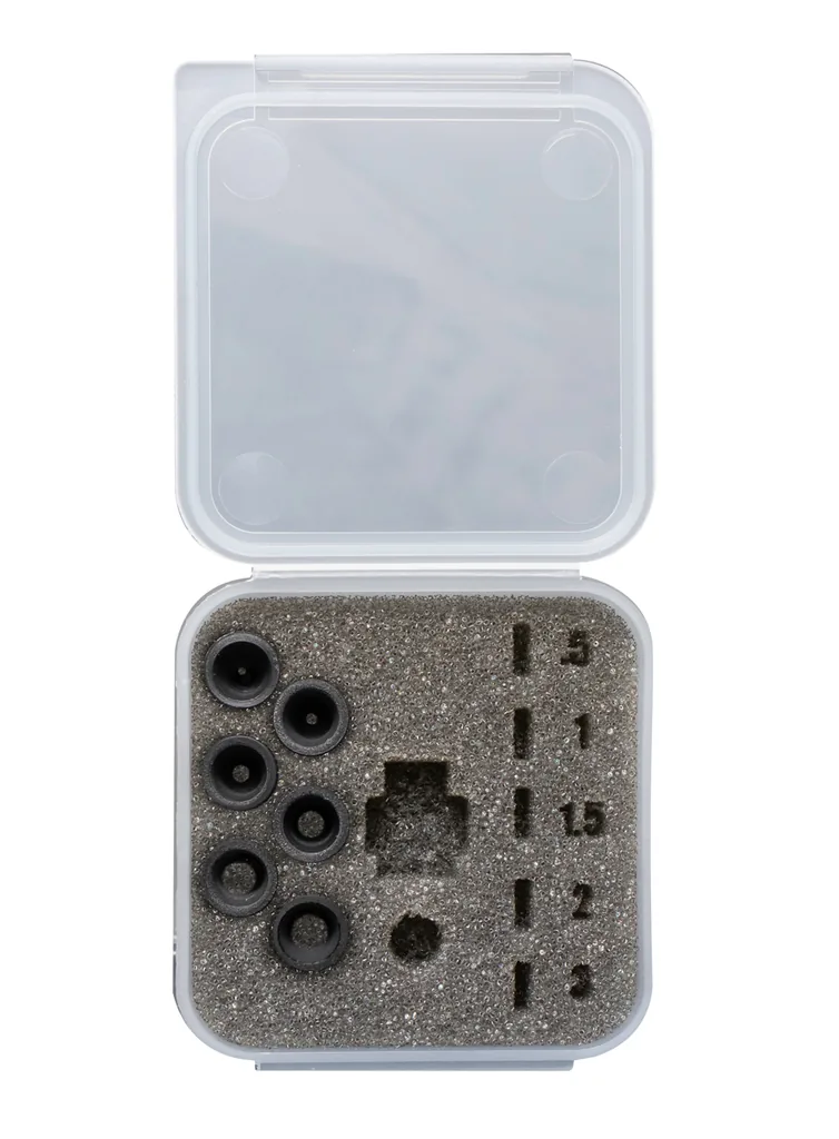 SPECIALTY ARCHERY PODIUM PEEP APERTURE KIT contains all 6 apertures