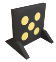 AVALON LARP TARGET 80X80X7cm 5 Holes 18cm WITH STAND