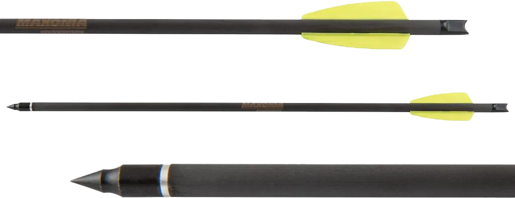 MAXIMAL MAXONIA CROSSBOW BOLTS CARBON R9 COBRA SYSTEM 15" 12/pk