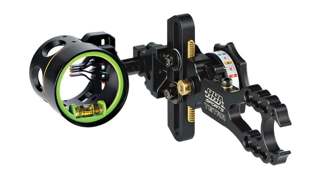 HUNTING & 3D SIGHTS TETRA 5519 / 4 PIN .019" / 1" 3/4 W/RHEOSTAT RH
