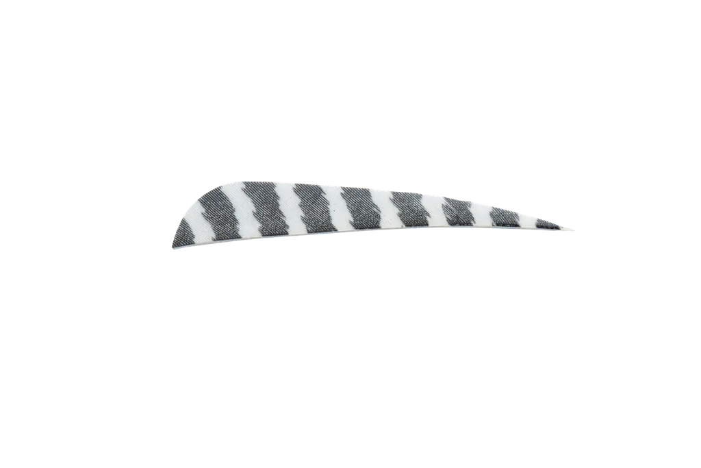 FEATHERS ROUND 4" RW BARRED