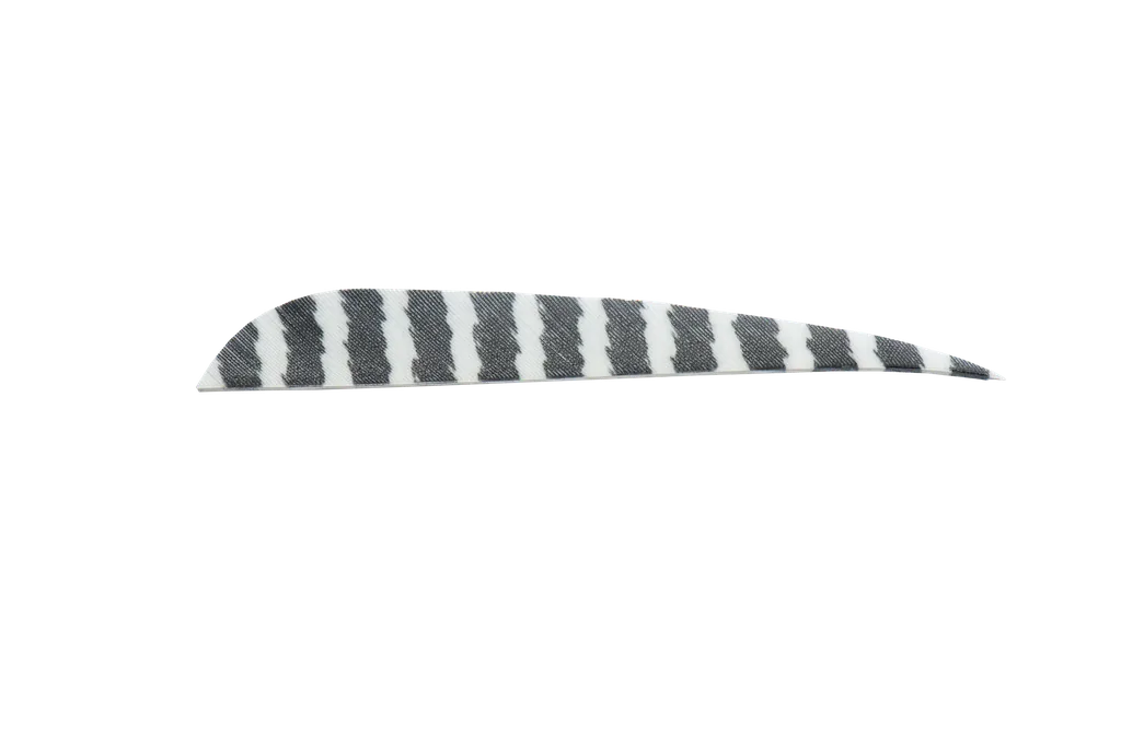 FEATHERS ROUND 5" RW BARRED