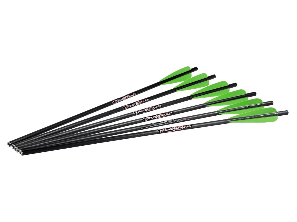 EXCALIBUR FIREBOLT CARBON ARROWS 20" FOR ALL TRADITIONAL CROSSBOWS 6/PK
