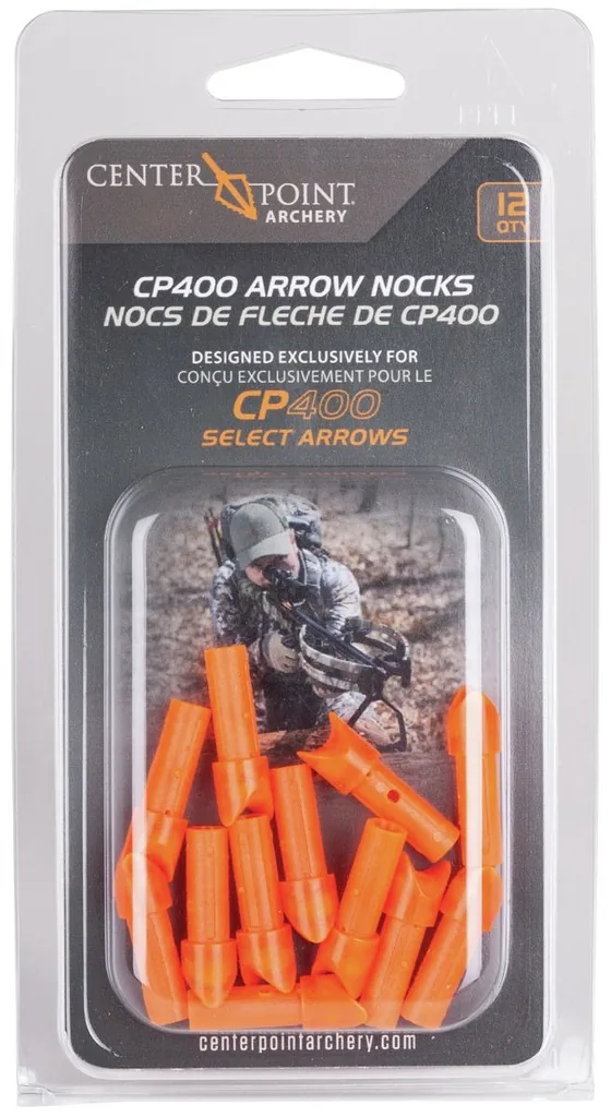 CENTERPOINT NOCKS FOR CROSSBOW BOLTS CP400 SELECT 12/pk