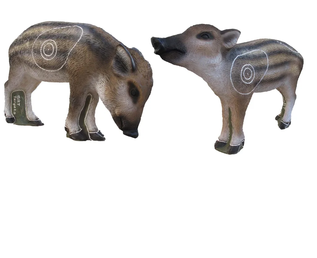 SRT 3D TARGET STATION PIGLET GRAZING 4 TARGETS - GROUP 4 - L 57cm H35cm