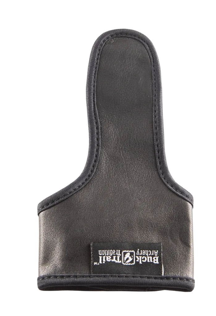 LEATHER THUMB GUARD W/ LEATHER STRAP