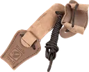 BUCK TRAIL BOWSTRINGER TRADITIONAL CUP AND LIMB GRIPPER LEATHER BROWN