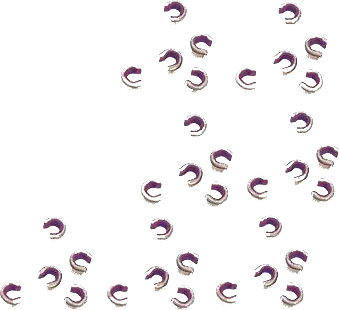 NOCK SETS 18-20 STRANDS WITH CUTTING PURPLE