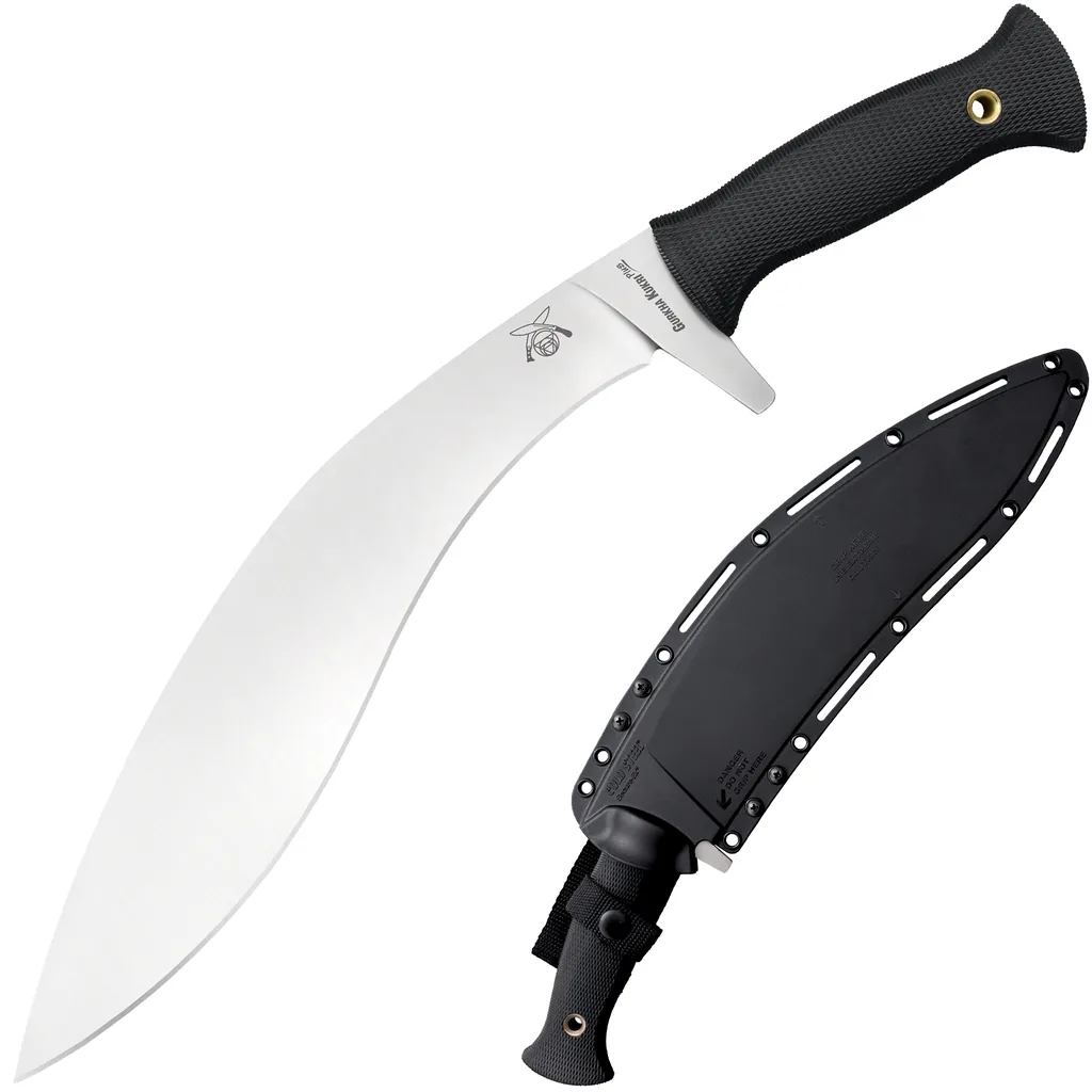 COLD STEEL FIXED BLADE KNIFE GURKHA KUKRI PLUS - overall 43.18cm