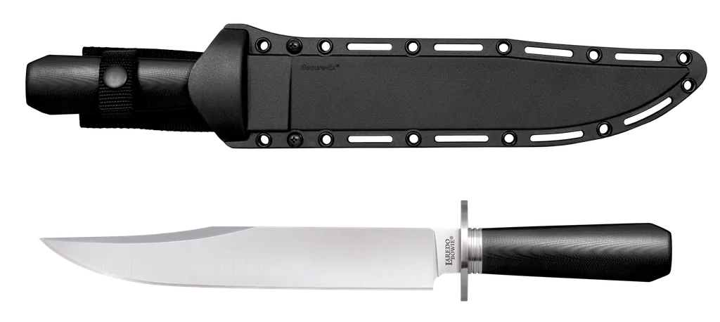 COLD STEEL FIXED BLADE KNIFE LAREDO BOWIE IN A-2 - overall 29.69cm