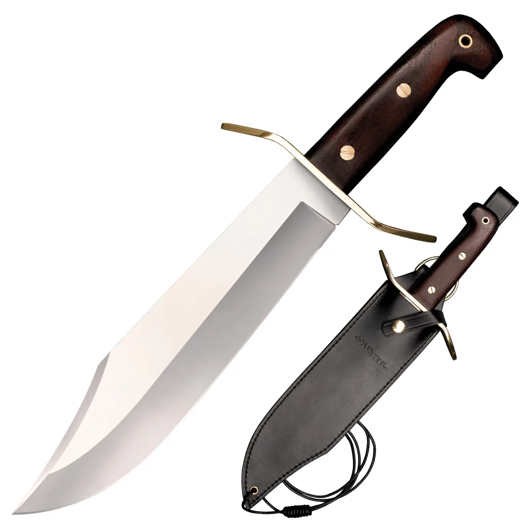 COLD STEEL FIXED BLADE KNIFE WILD WEST BOWIE - overall 40.64cm