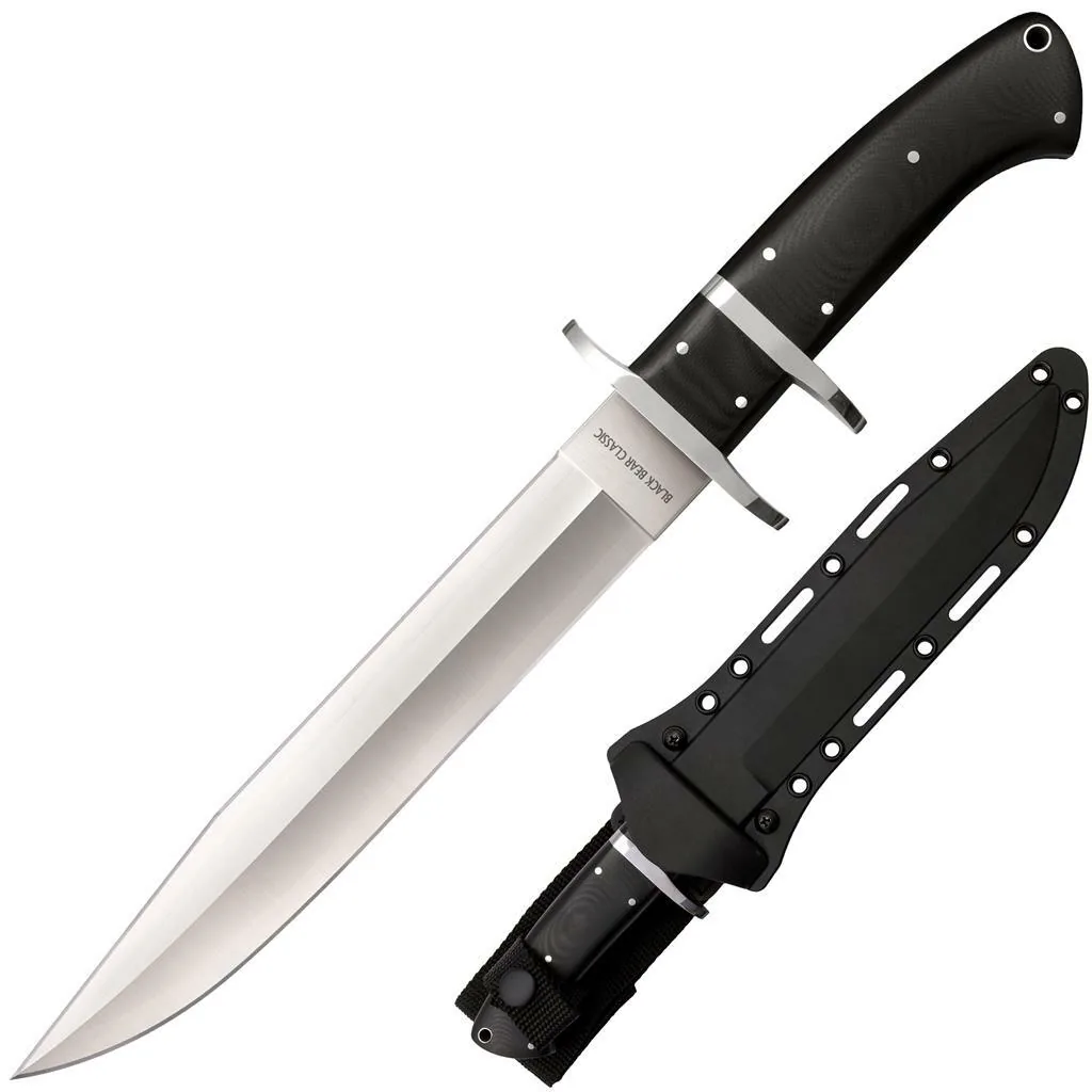 COLD STEEL FIXED BLADE KNIFE SAN MAI BLACK BEAR CLASSIC - overall 33.66cm