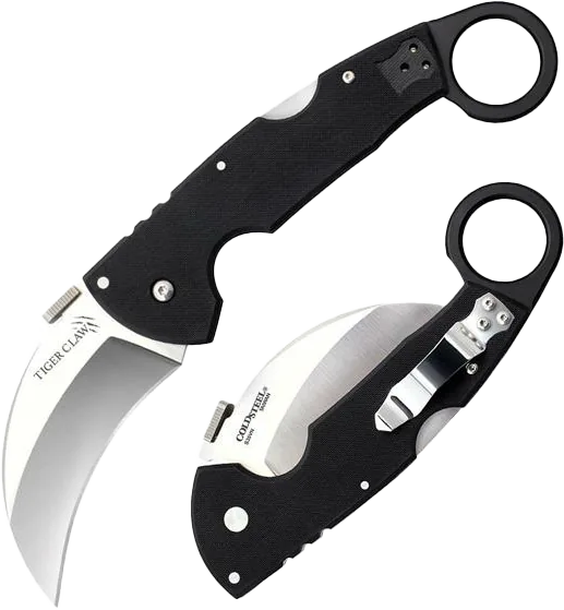 COLDSTEEL TIGER CLAW PLAIN EDGE - overall 22.86cm