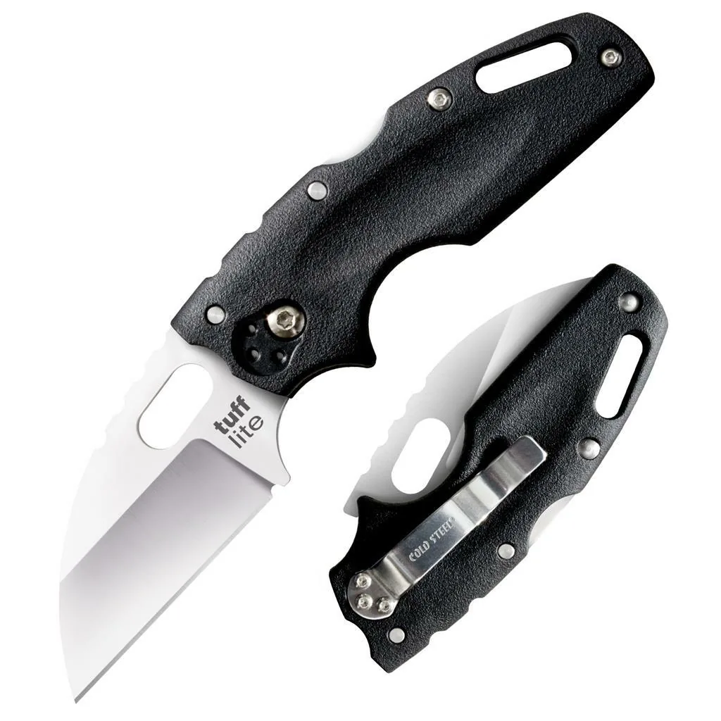 COLDSTEEL TUFF LITE BLACK PLAIN EDGE - overall 15.24cm