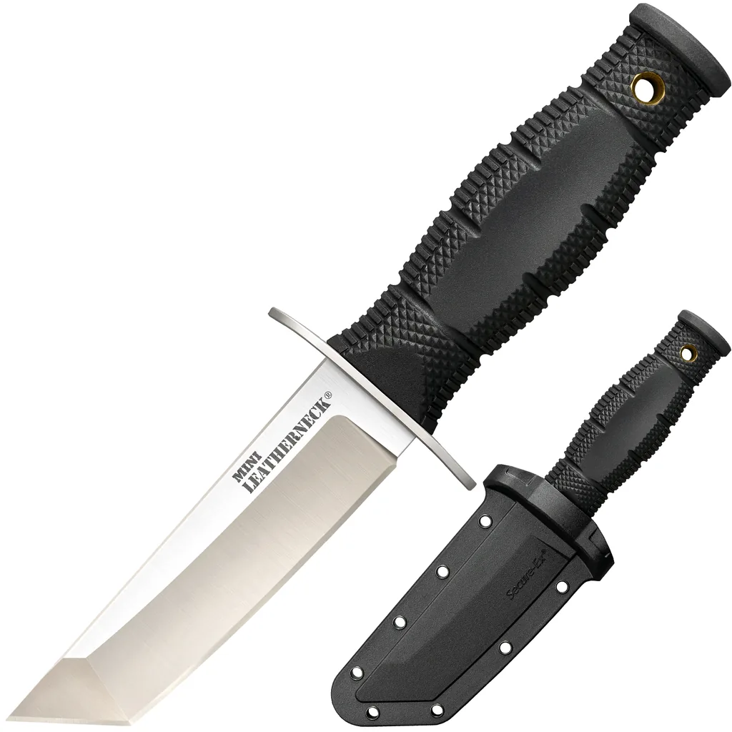 COLD STEEL FIXED BLADE KNIFE MINI LEATHERNECK TANTO - overall 17.15cm