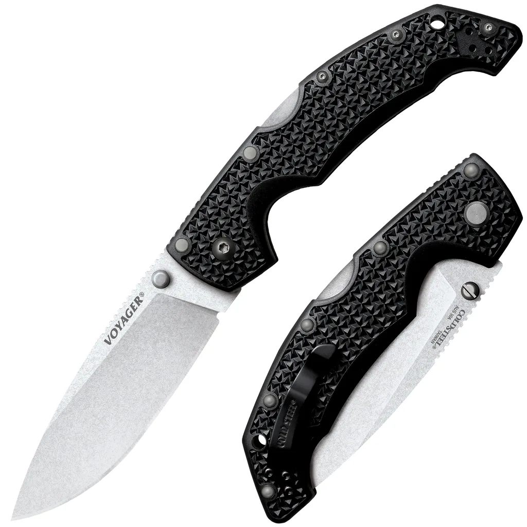 COLD STEEL LARGE DROP POINT VOYAGER - overall 23.50cm