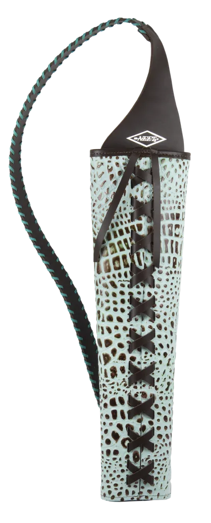 QUIVERS FOR TRADITIONAL BACK T-BQ-7 ALLIGATOR EMBOSSED