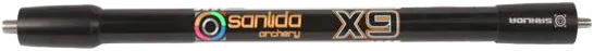 SANLIDA X9 RECURVE SIDE ROD CARBON 10"
