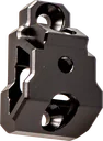 SHIBUYA SIGHT PARTS ULT-11U AMBIDEXTROUS MOUNTING BLOCK BLACK