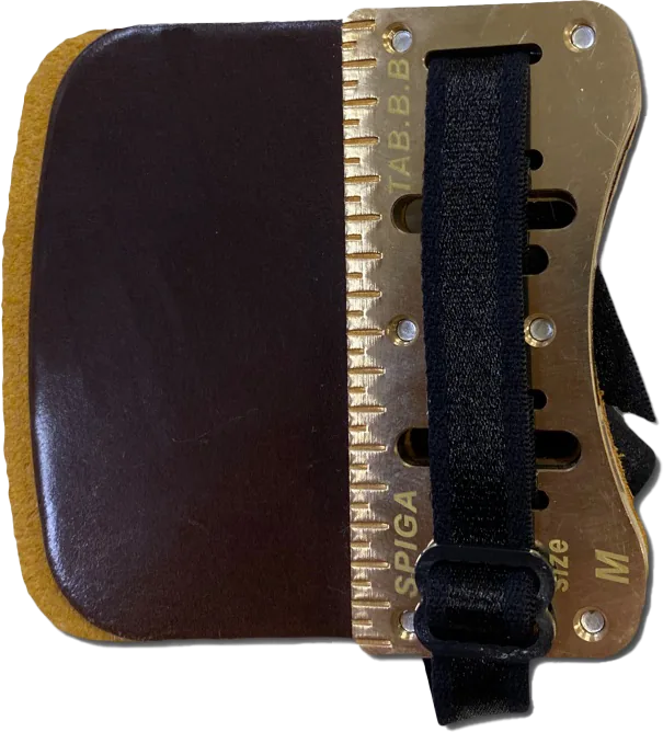 BAREBOW BRASS TABS CORDOVAN RH/LH