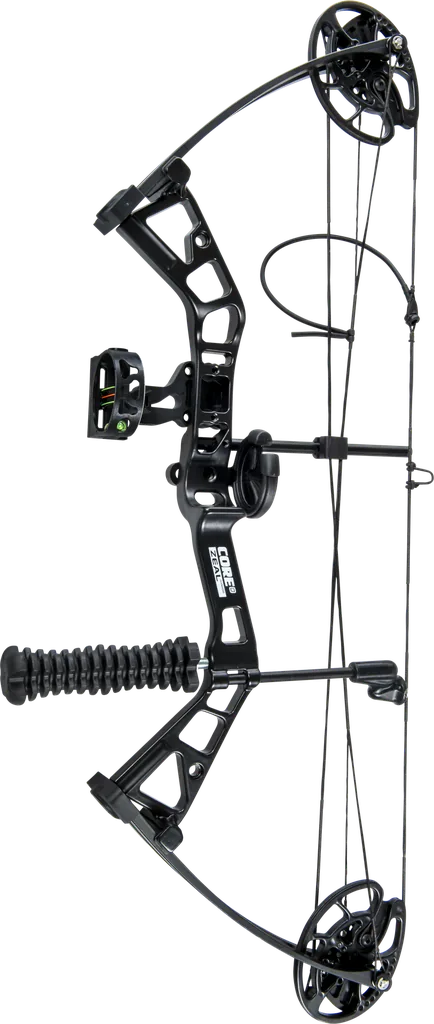 COMPOUND PACKAGE ZEAL JUNIOR / ROTATING MOD 10-40LBS / 16"-28" / RH