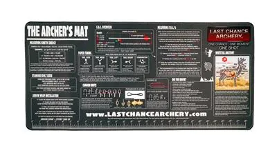 LAST CHANCE ARCHERS MAT 30"x 14"