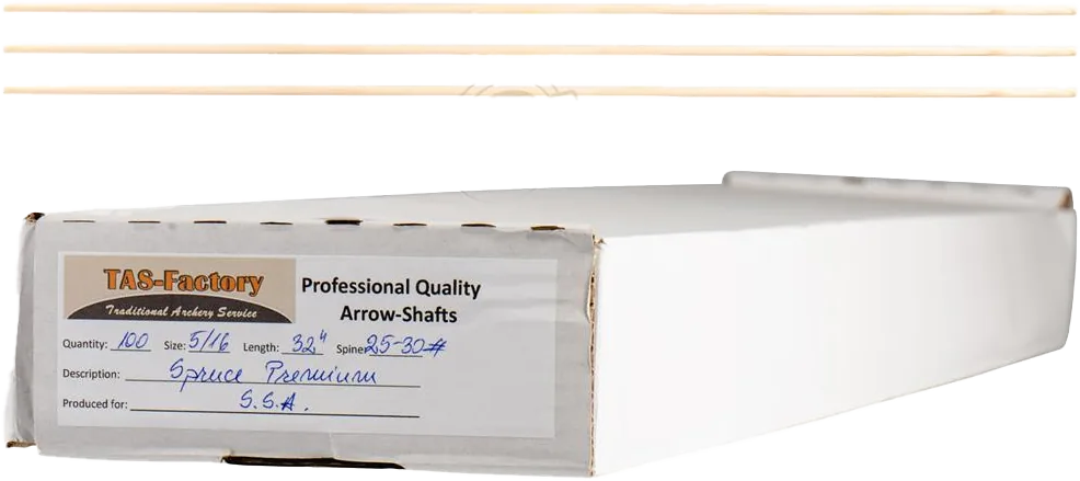 WOODEN SHAFTS SPRUCE PREMIUM WOOD