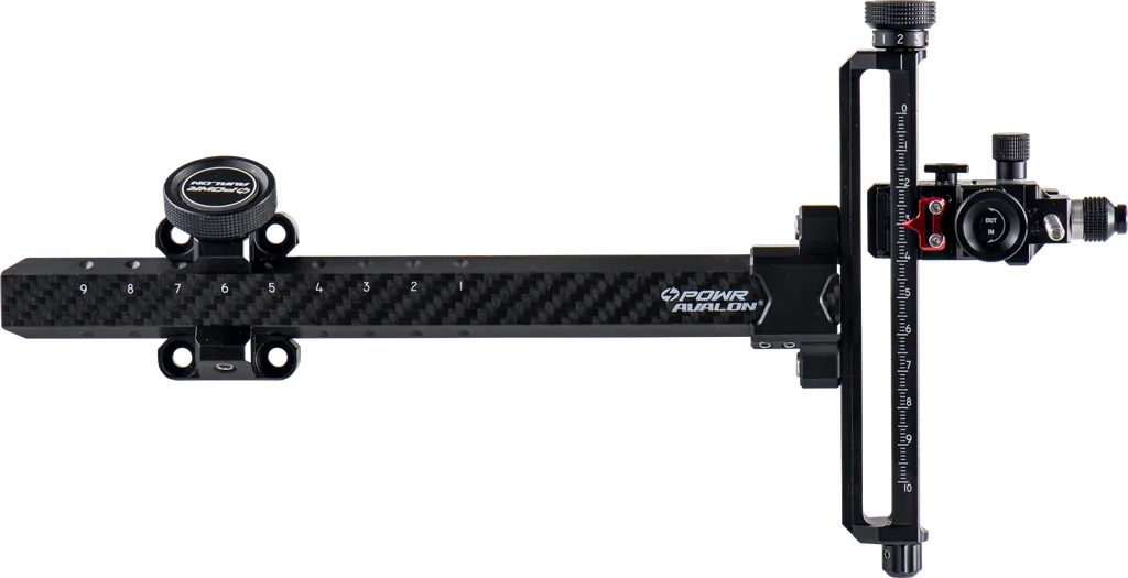 RECURVE SIGHTS POWR CARBON BAR