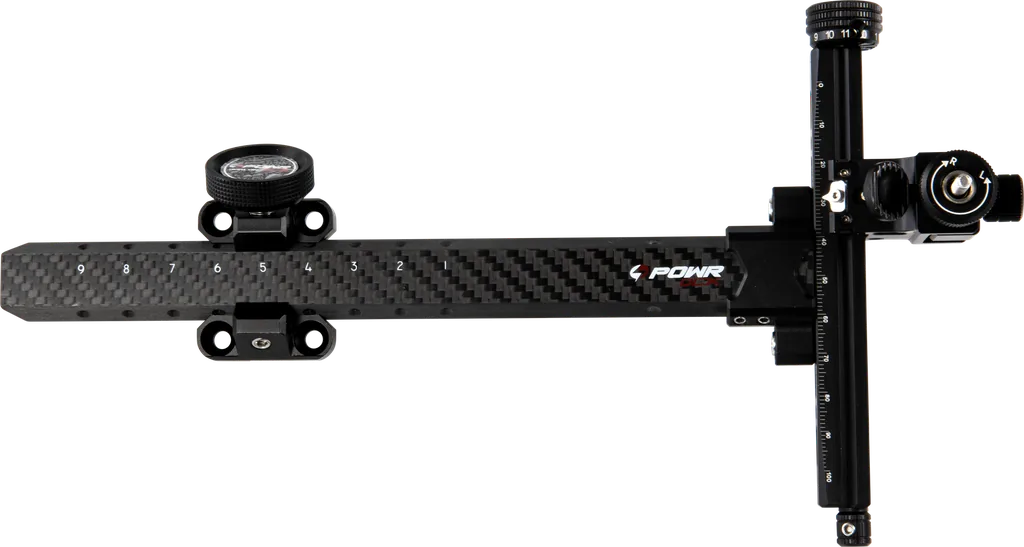 RECURVE SIGHTS POWR DLX CARBON BAR