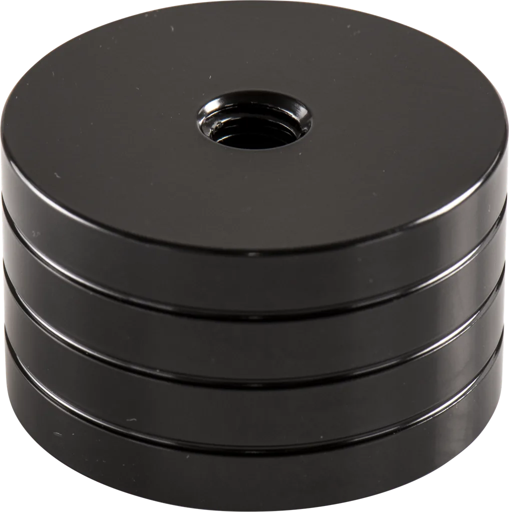 WEIGHTS STABILIZERS POWR QUADRUPLE DISC + WASHER 31mm / 112g BLACK