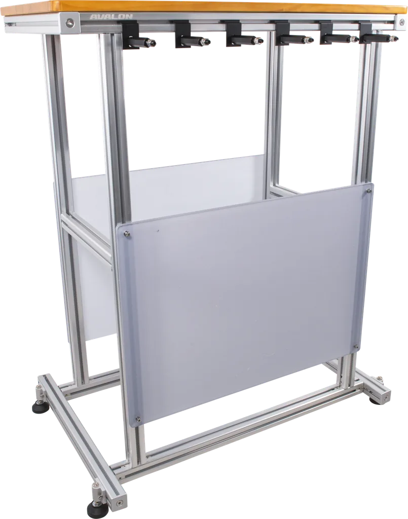 AVALON BOW DISPLAY TABLE H115XL90XD45CM + 6 BOW MOUNT HOOKS