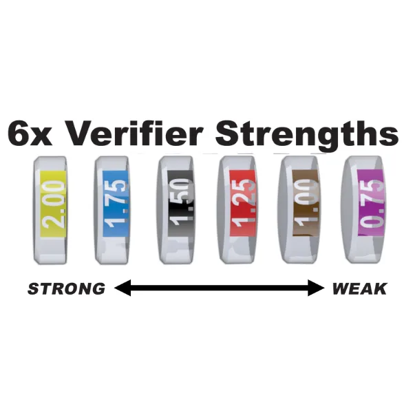 PEEP SIGHT PARTS VERIFIER LENS