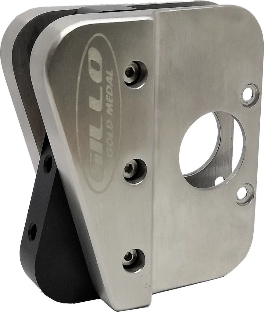 GILLO G4 BARE BOW COVER 2X STAINLESS STELL SIDES. ALUMINUM CENTER