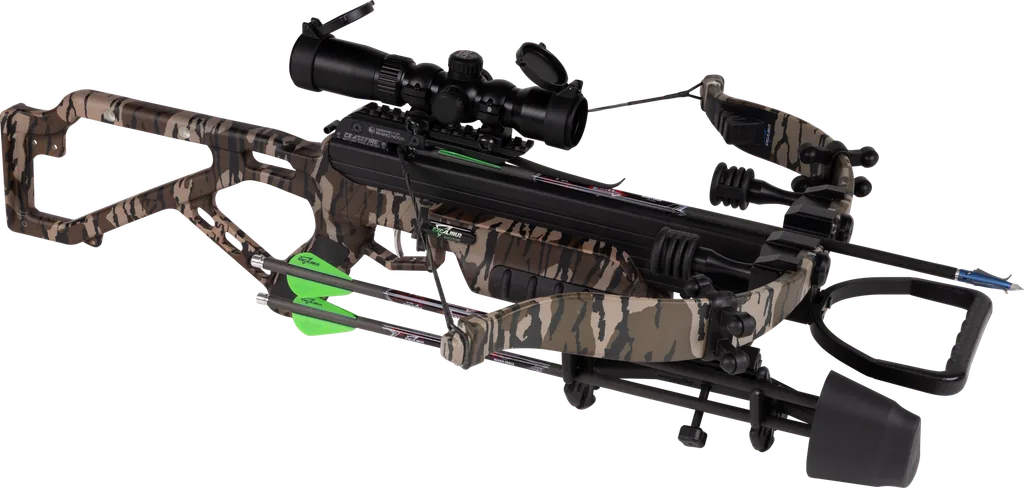 EXCALIBUR MAG MAX CROSSBOW SET MOSSY OAK BOTTOMLANDS w/FIXED POWER SCOPE