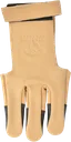SHOOTING GLOVE ARCHERY FULL PALM LEATHER WITH LEATHER FINGERTIPS