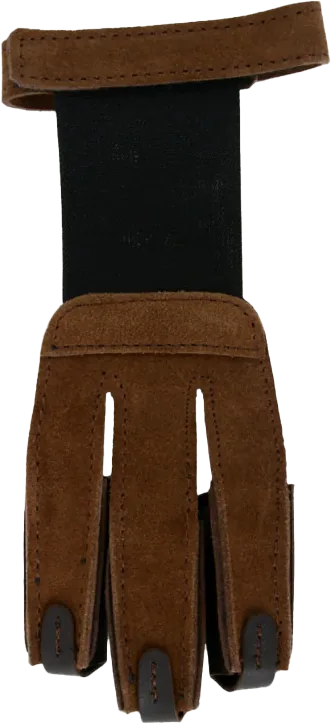 SHOOTING GLOVE TRADITIONAL LEATHER WITH LEATHER FINGERTIPS