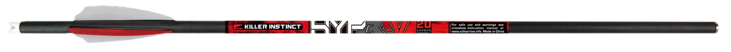 KILLER INSTINCT HYPR-V 20" CROSSBOW BOLT 6/PK