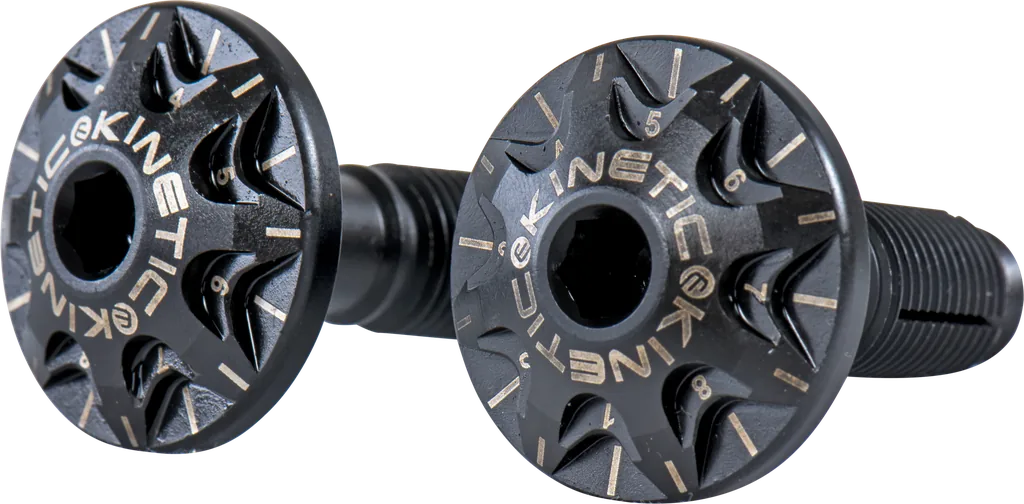 KINETIC TILLER BOLT STD SIZE 9.45MM WITH MARKS HIGH HARDNESS STEEL SET OF 2