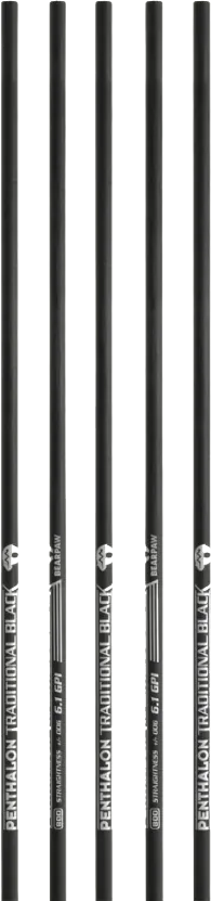 SHAFTS CARBON PENTHALON TRADITIONAL BLACK spine