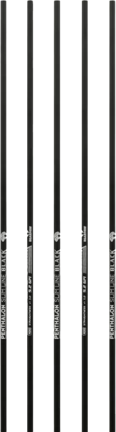 SHAFTS CARBON PENTHALON SLIM LINE BLACK spine