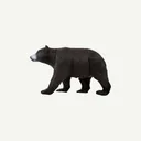 BEARPAW 3D TARGET LONGLIFE BLACK BEAR